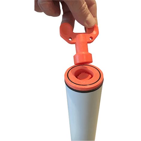 Llave para tapón de pozo FlushLock