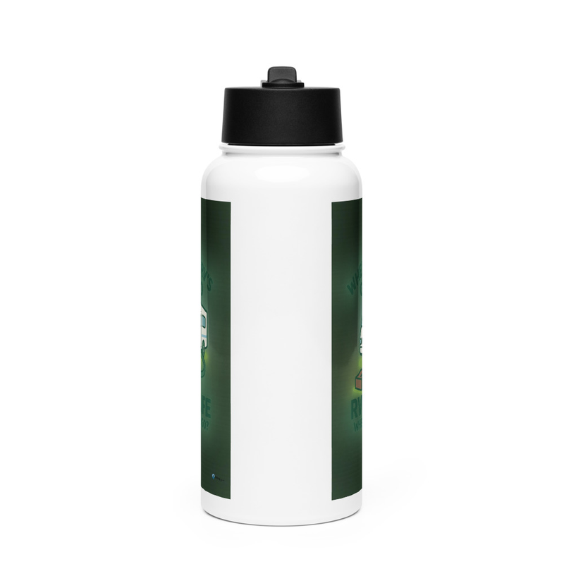 "When RVs Have to Go" 32 oz Insulated Water Bottle